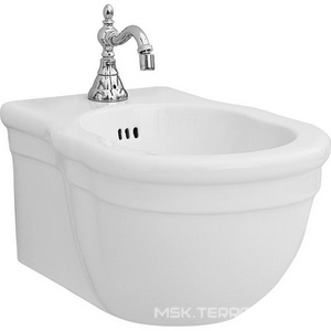 Биде подвесное 36х55см, крепёж в компл., (цв.белый),  ZZ ArtСeram Hermitage HEB003 01; 00