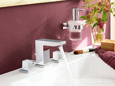 Держатель для стакана или мыльницы, , хром ZZ Grohe Essentials Cube 40508001