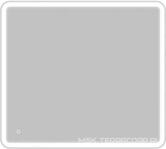 Зеркало 1100x30x800мм, реверс., с встроенным по периметру светильником, сенсорным выключат. и подогревом, 12W, 220-240V, BelBagno ZZ BelBagno Универсал SPC-MAR-1100-800-LED-TCH-WARM