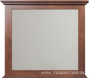 Зеркало Палермо 90, 900х880х45 мм, цвет светлый орех,  крепеж в комплекте ZZ