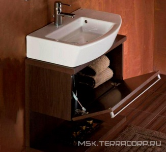 Умывальник HALL 650*420 мм с крепёжным комплектом ZZ Roca Hall 327620000