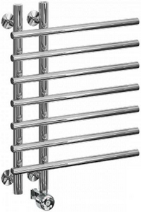 Полотенцесушитель "" 500*100(меж осей)*h600 мм,  электрический, MEG 1 , ТЭН справа, цвет хром ZZ Ника ЛБ-4 ЛБ-4 500/100/600 электр.