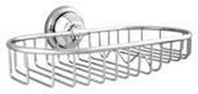 Мыльница-решетка 16х24см, (цв.хром),  ZZ Andrea Catarina CAK413 CR