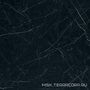 Керамогранит для пола и стены Ariostea Ultra Marmi Nero Marquinia Lucidato (Shiny)  6 mm ZZ150x150 UM6L150547