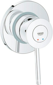 Смеситель для душа (гигиенического), встраиваемый в стену, (внутр.механизм в компл.), хром ZZ Grohe BauClassic 29048000