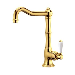 Смеситель для кухни, (цв. золото, ручка P.M. BLANC), Nicolazzi ZZ Nicolazzi Cucina 3450 GO 76C