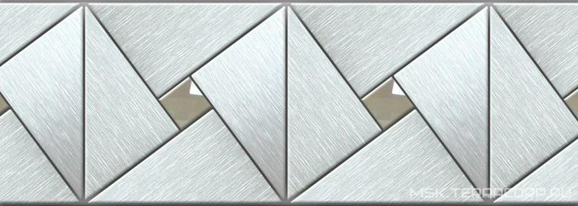 Декоративная отделка фронтальной панели к ванне "Ирма 2" (вертикальная вставка - 1 шт.) Vannesa Ника 2-231-0-0-0-216 // декор Irma 2