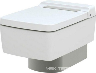 Унитаз подвесной, безободковый, 390х582хh339мм, (без сиденья арт.TC501CVK, панели арт.7EE0007/9AE0017)  ZZ Toto SG CW512YR