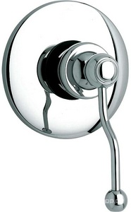 Смеситель для душа, встраиваемый в стену, (цв.хром),  ZZ Paini Duomo 88CR690