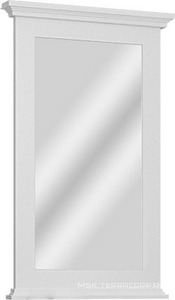Зеркало  50, 500х880х45 мм, цвет белый матовый,  крепеж в комплекте ZZ Opadiris Палермо Z0000008556