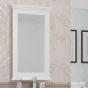 Зеркало  50, 500х880х45 мм, цвет белый матовый,  крепеж в комплекте ZZ Opadiris Палермо Z0000008556