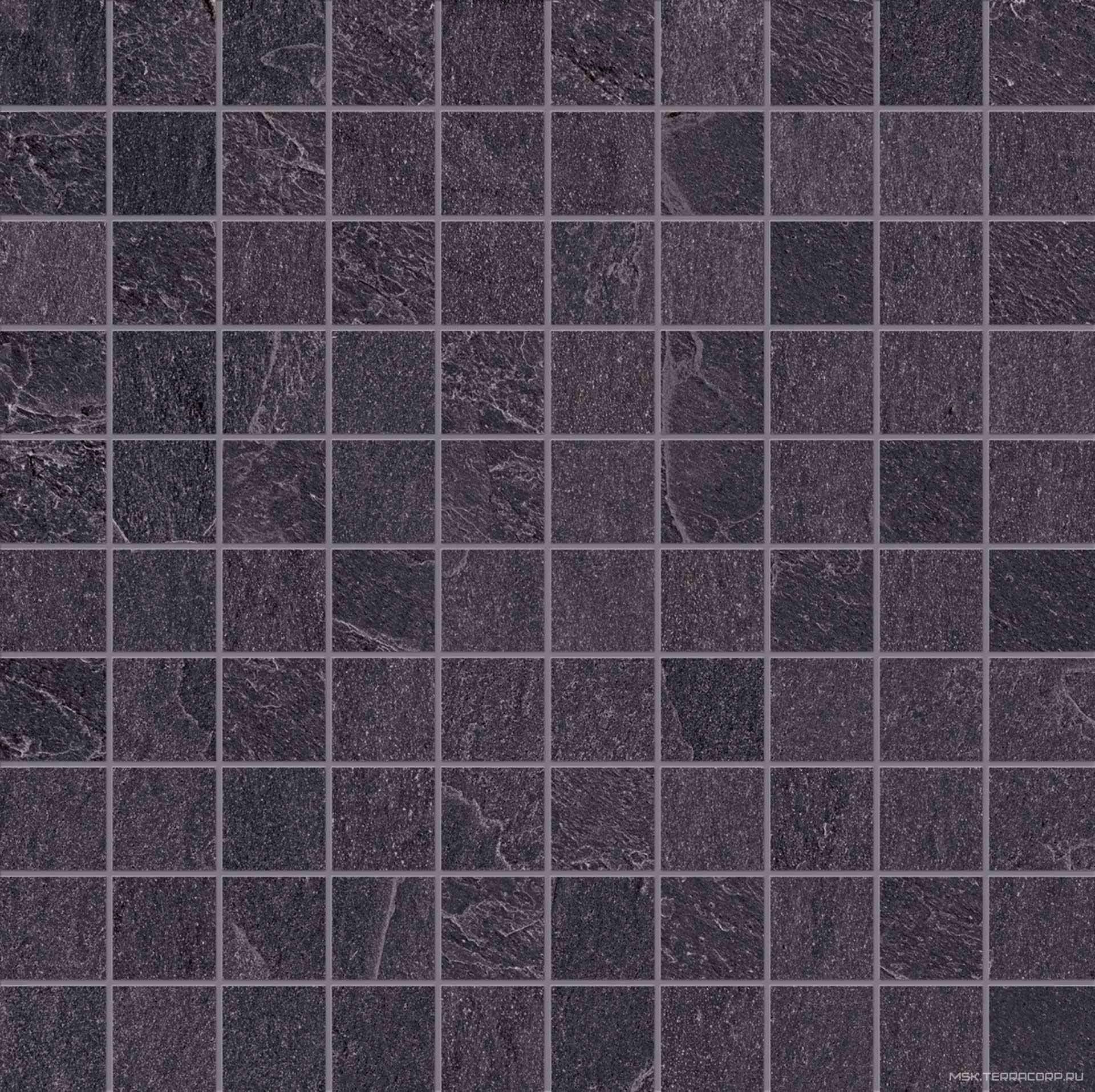 Nordika Dark Mosaico nat.rett.ZZ|30x30