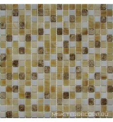 Мозаика из камня на сетке M20-097-15P ZZ 30x30