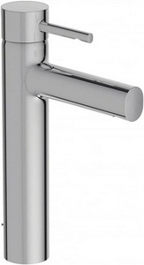 Смеситель CUFF для раковины высокий, донный клапан в комплекте, хром ZZ Jacob Delafon Cuff E37303-CP