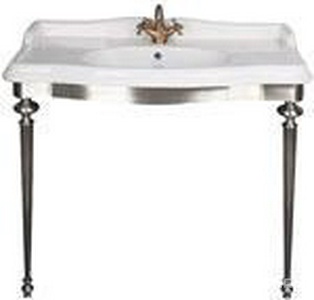 Консоль напольная под раковину Simas Arcade 105см арт. AR 874, (цв. хром),  ZZ TW Collection Bristol TWBR874.1cr