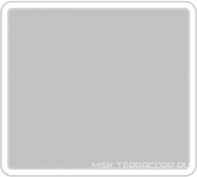 Зеркало 900x30x800мм, реверс., с встроенным по периметру светильником и кнопочным выключателем, 12W, 220-240V, BelBagno ZZ