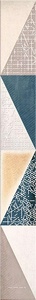 Декор Azori Eclipse Бордюр  Indigo Mix 6.2x50.5 585601004
