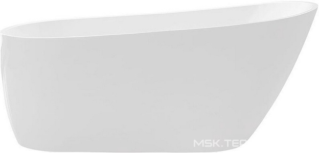 Ванна 1700x720xh720мм, акрил, отдельностоящая, БЕЗ перелива, пробка слива цв.хром в комплекте, BelBagno ZZ BelBagno Универсал BB62-1700-W0