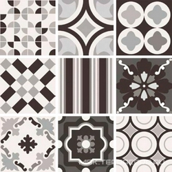 Patchwork Black&White  Mix 9 видов ZZ |20x20