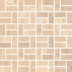 Mosaico Bricks Beige Nat/Rett 2x5 ZZ |30x30