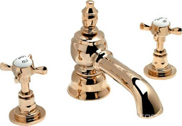 Смеситель для раковины, на 3 отв. с д/к, (латунь) Antique ZZ