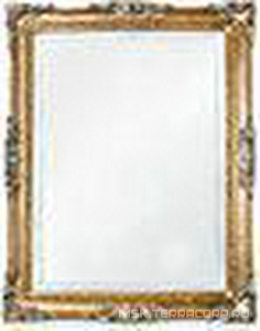 Зеркало прямоуг. в дерев. резной раме 72х92см (верт./гориз. монтаж), (цв. oro/arg), крепёж в компл., Tiffany Tiffany Универсал TW00262 oro/arg