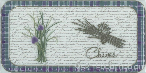 Декор Absolut Keramika Monocolor 10x20 Decor Clasical Chives 10x20 AK1144