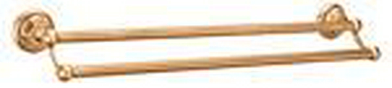 Полотенцедержатель двойной 60см, (цв.бронза),  ZZ Andrea Catarina CAK442 BR