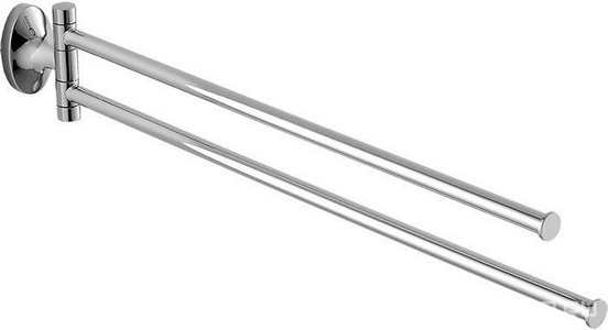 Полотенцедержатель двойной поворотный, хром  ZZ Iddis Leaf LEASB22I49