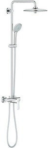 Душевая система со смесителем для душа, верхний душ 260 мм,  ручной душ, душ.шланг1750 мм, хром ZZ Grohe Euphoria 27473001