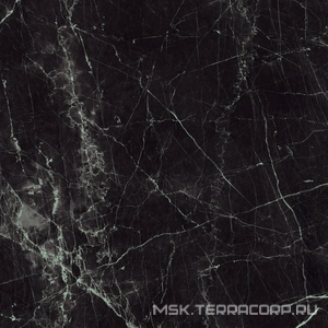 Керамогранит для пола и стены Gardenia Orchidea Unigue Marmi Unigue Infiniti Black Lap Rett 80x80 57657