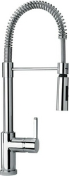 Смеситель для кухни, (h514,5мм, для мойки на "Кух. острове"), с выдвижным душем, 2 типа струи, (цв.хром), Arena XX