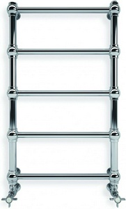 Полотенцесушитель (на электику и закрытую систему отопл.,без комплектующих), (цв.хром),  h800х504мм ZZ Terma Retro RETRO 800/504  / цв.хром