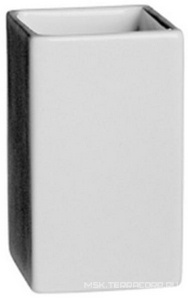 Стакан 7х7хh12см, настольный (белая керамика),  ZZ Fantini Young 96 P1 7631