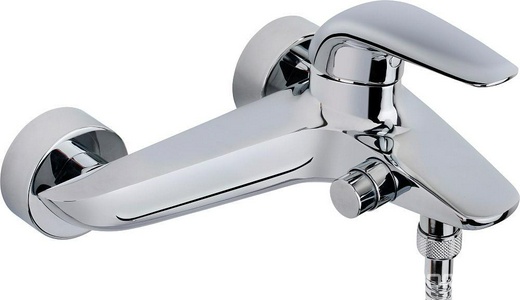 Смеситель для ванны/душа, короткий излив, с установочным комплектом, БЕЗ душ. набора, хром KL Teka Itaca 671210200