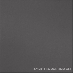 Керамогранит для пола и стены Уральский гранит Уральские фасады Грес Уральский UF013 черный моноколор матовый60x60 UF013MR