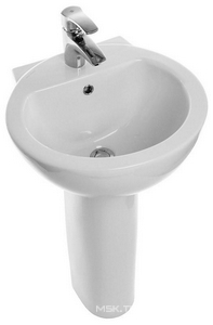 Раковина  Art Luxe 480*480*225, белый Sanita Luxe Art luxe WB.PD/Art/50-C/WHT.G/S1 / ARTSLWB01