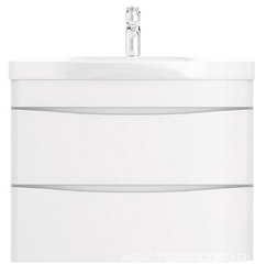 Тумба подвесная Tender 80см, раковина в комплекте, цв.белый ZZ