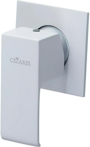 Смеситель для душа, встраиваемый в стену, (цв.белый матовый),  ZZ Cezares Porta PORTA-DIM-BIO