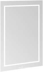 Зеркало 600хh750х45мм, с LED подсветкой, БЕЗ пульта ДУ арт.G9990200, (крепёж в компл.), Finion ZZ