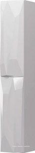 Пенал подвесной "", правый, 300*262*1400 мм, цвет белый ZZ Aima Design Crystal У51085