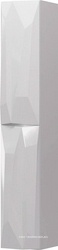 Пенал подвесной "Crystal", правый, 300*262*1400 мм, цвет белый ZZ