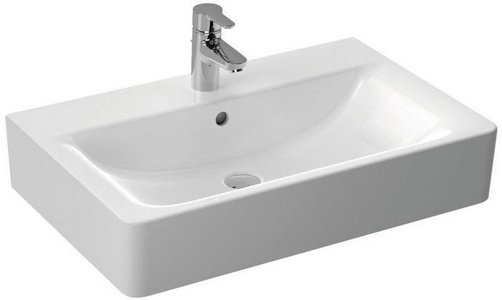 Раковина 650х460мм, с 1 отв.д/смесителя, с переливом,  ZZ Ideal Standard Connect Cube E773001