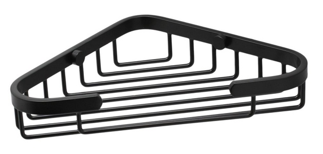 Полка металлическая, цв.черный ZZ Wasserkraft elbe K-733/BLACK