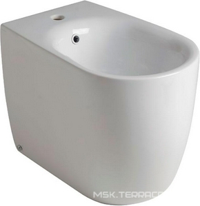 Биде напольное 35х55хh43см, с 1 отв.д/смесит., крепл к полу в комп, без сиденья, (цв.белый),  ZZ Kerasan Nolita 532001
