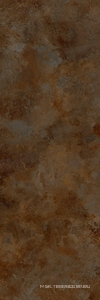 Керамогранит для пола и стены Laminam Rus Ossido  Bruno 5.6 mm 100x300 LAMF007031