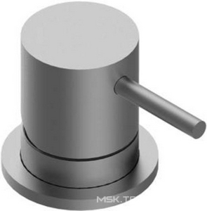 Смеситель для раковины, без излива, для монтажа в столешницу отверст.d36мм, (цв.нерж.сталь),  ZZ Zazzeri Z316 3300 M108 A00