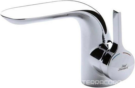 Смеситель для раковины, с д/к, гибкая подводка, (цв.хром), Melagne ZZ Ideal Standard Melange A4260AA