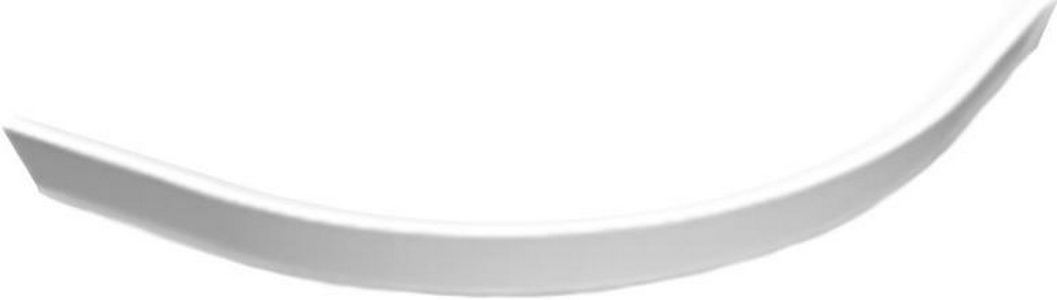 Экран для душевого поддона 900х900хh135мм,1/4 круга, R550мм, из искуственного мрамора, цв.белый, Cezares ZZ Cezares Универсал TRAY-S-R-90-SCR-W