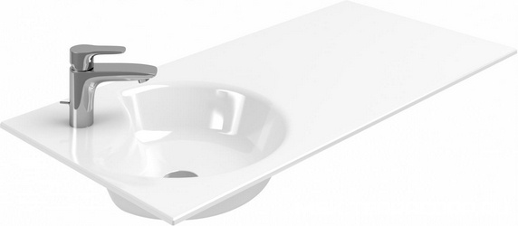 Раковина Цвет и Стиль Греко 112 L| 112x11x49